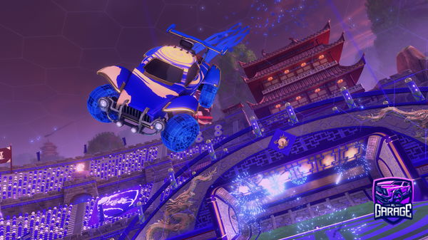 A Rocket League car design from CakeKoala