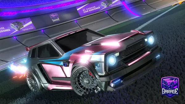 A Rocket League car design from nammcl