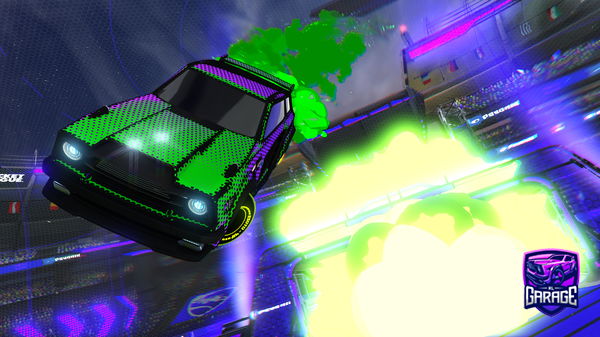 A Rocket League car design from IMAGIRAFFE0327