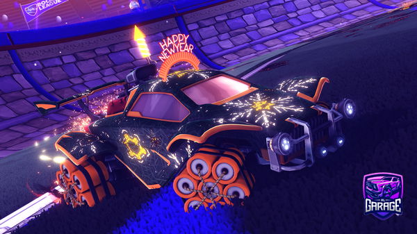 A Rocket League car design from SuperMommy