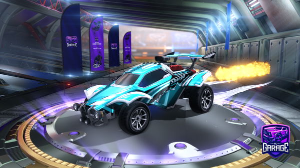 A Rocket League car design from Road_to_1000_credits