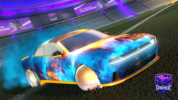 A Rocket League car design from Wingfeather