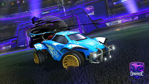 A Rocket League car design from Pulse-Natex