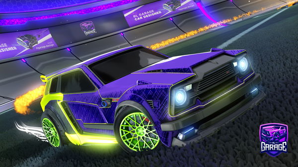 A Rocket League car design from ProbablyK9