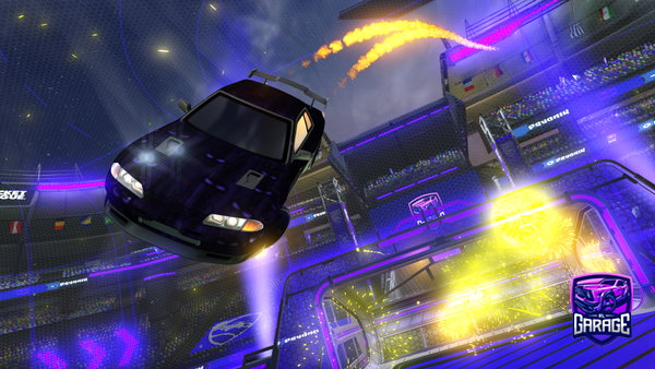 A Rocket League car design from King300000