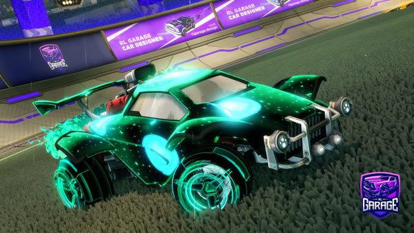 A Rocket League car design from AFKartell1208
