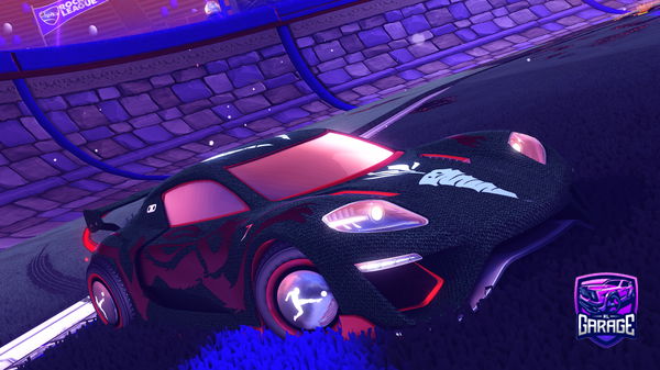 A Rocket League car design from Vzzxo