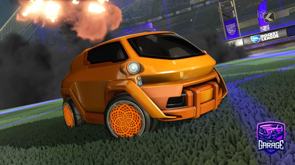 A Rocket League car design from Birdseed8RL