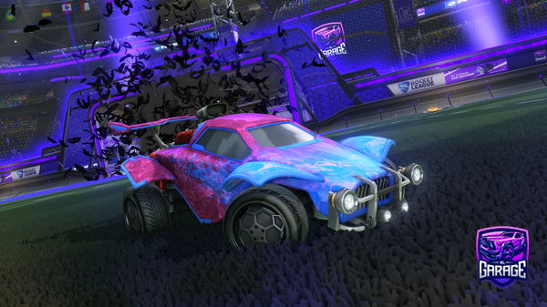 A Rocket League car design from frogfhjdihvme