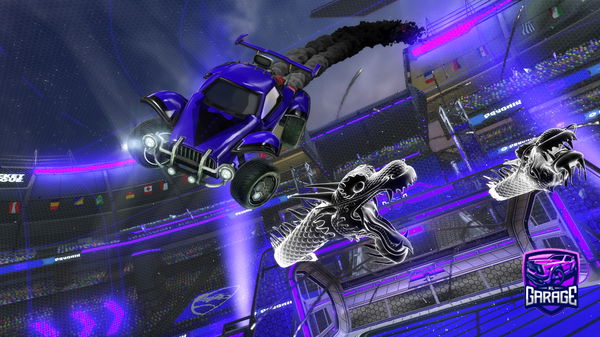 A Rocket League car design from Dominik5230