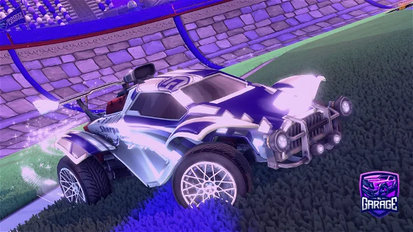 A Rocket League car design from Isis_spices