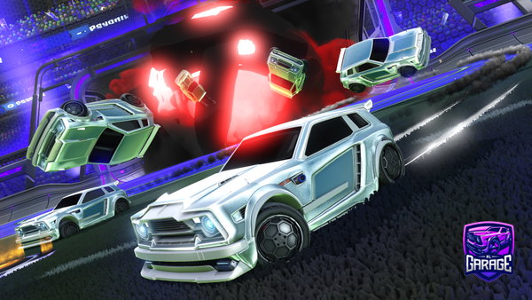 A Rocket League car design from kokepirey