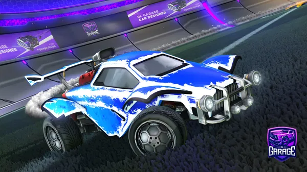 A Rocket League car design from HuntaJoe7323