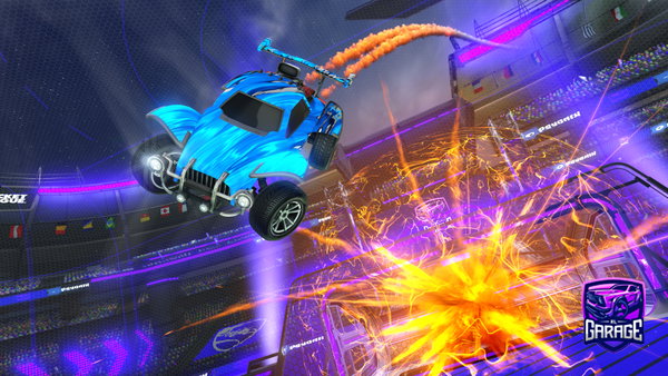 A Rocket League car design from mrliner228