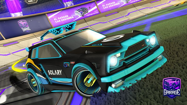 A Rocket League car design from sneakers81