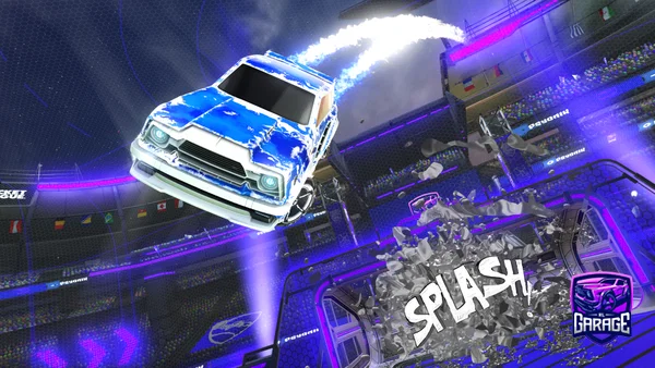 A Rocket League car design from Nakashi_X