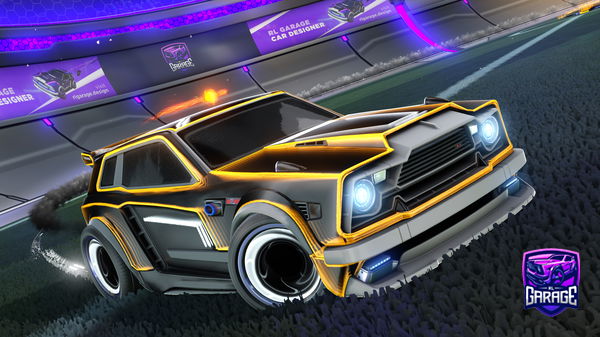 A Rocket League car design from Srisuroz