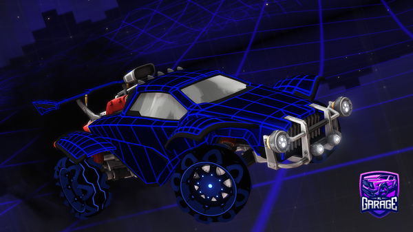 A Rocket League car design from Raiyu