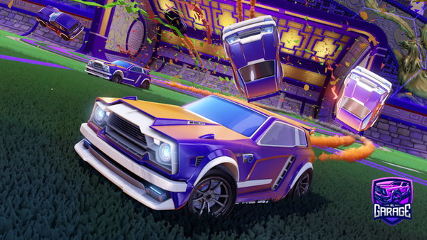 A Rocket League car design from Cripplus