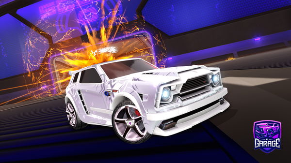 A Rocket League car design from Kexcu