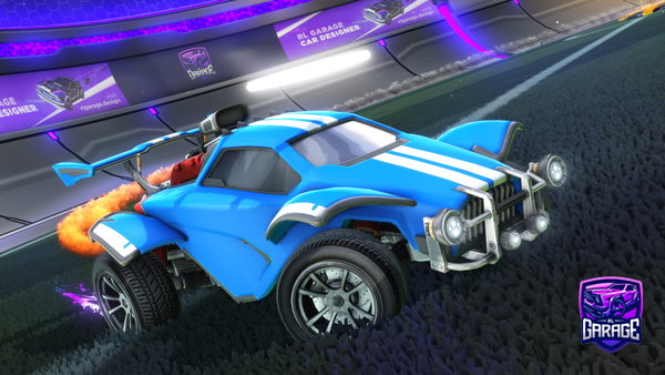 A Rocket League car design from w5nipes
