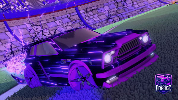 A Rocket League car design from OverdriveRL