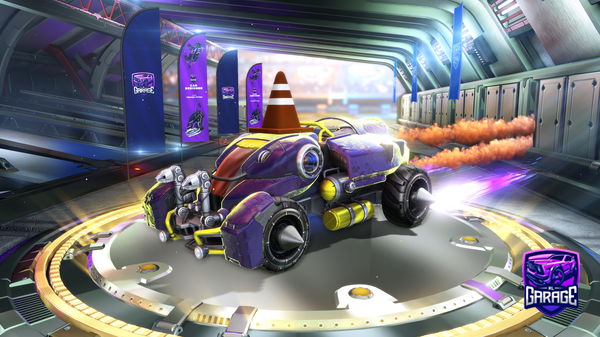 A Rocket League car design from Myran67000