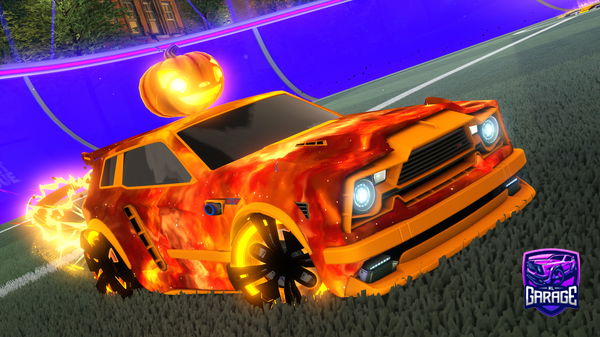 A Rocket League car design from DinazaPancake3d