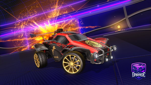 A Rocket League car design from Beroz07