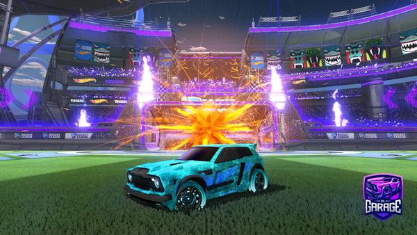 A Rocket League car design from Marcuddd