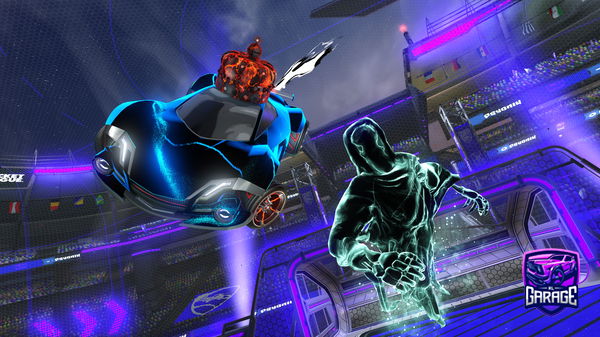 A Rocket League car design from Midni