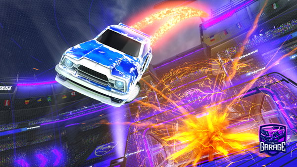 A Rocket League car design from nasserkk
