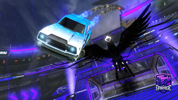 A Rocket League car design from LauBW