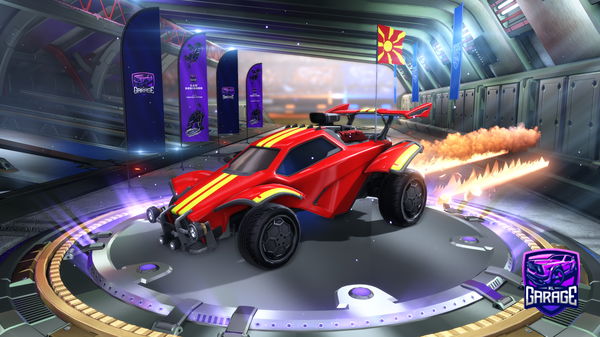 A Rocket League car design from koldfreg