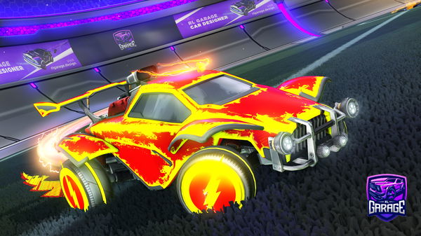 A Rocket League car design from GoofyAhhBlaze