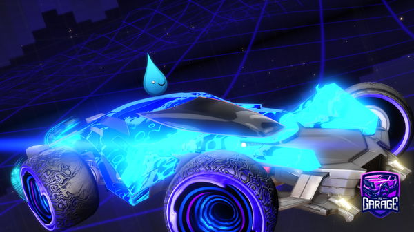 A Rocket League car design from Drifty569_