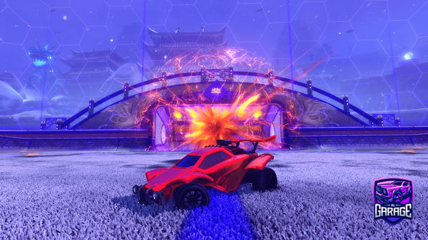 A Rocket League car design from X7-Ha7za