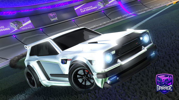 A Rocket League car design from Flashninja