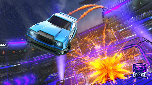 A Rocket League car design from KabaliBankai