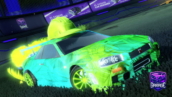 A Rocket League car design from Pj_sqaud