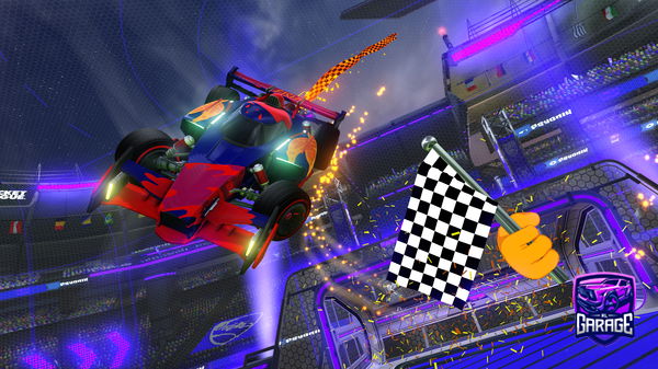 A Rocket League car design from Legoshi_san