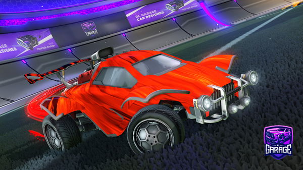 A Rocket League car design from Umbaporlator