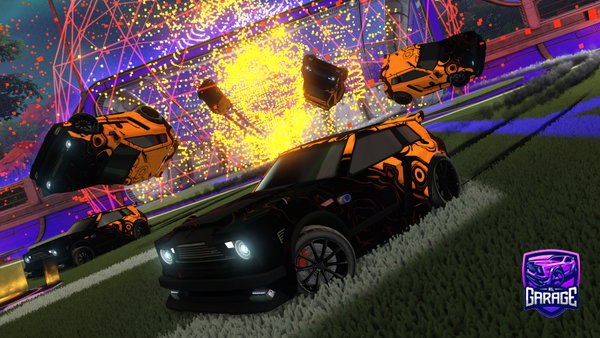 A Rocket League car design from brilxc