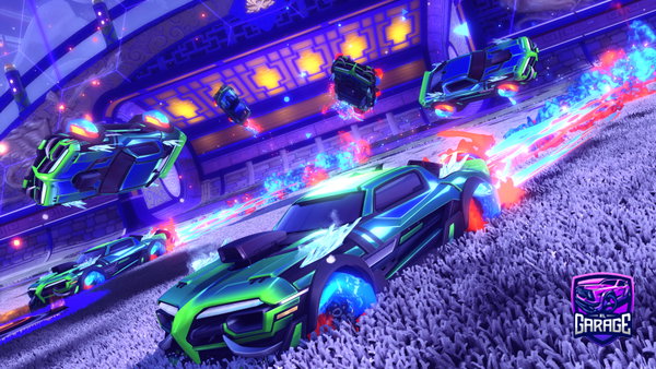 A Rocket League car design from xiw