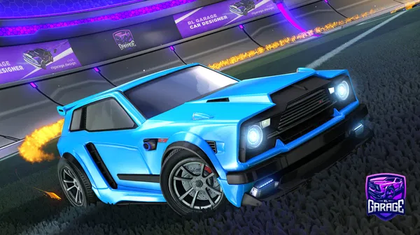 A Rocket League car design from cheater_bot_23