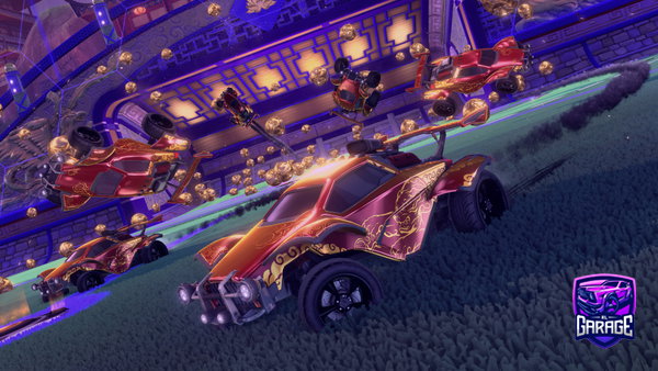 A Rocket League car design from Andresguitar10