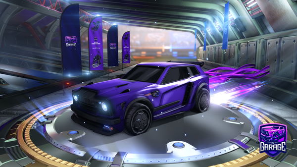 A Rocket League car design from x089