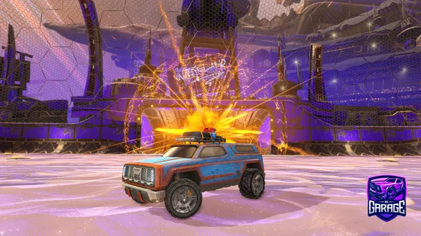 A Rocket League car design from cezpo