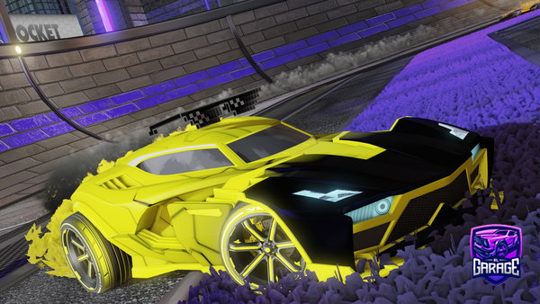 A Rocket League car design from XSEYYEDX