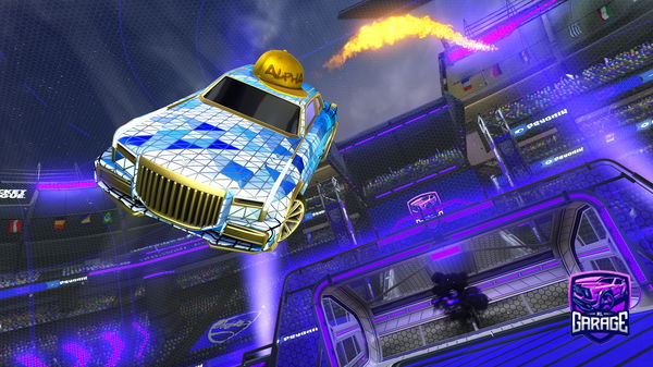 A Rocket League car design from Hex_BananaMan